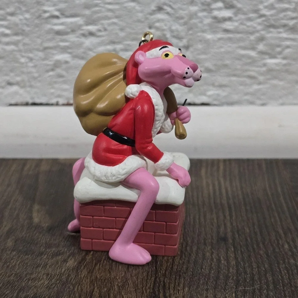 Pink Panther Ornament 1993 Christmas Tree Holiday 3